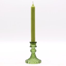 Garden Jade Vintage Candle Holder Elegant Dinner Table Decor - Green - thumbnail 2