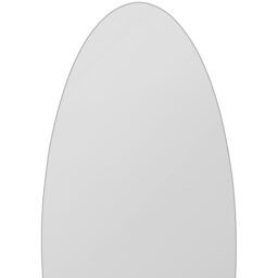 The Oval Frameless Oval Mirror - Silver / 180cm - thumbnail 3