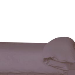 200 Thread Count Egyptian Blend Duvet Cover - BM102 - Mulberry / Double - thumbnail 2