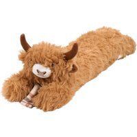 Highland Cow Draught Excluder - Brown