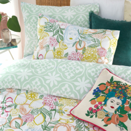 Taormina Floral Duvet Cover Set - Multicolour / Single - thumbnail 2