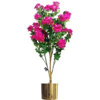 Realistic Artificial Azalea Pink Tree - Pink