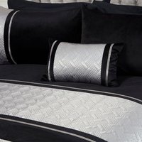 Capri Boudoir Cushion (50x30 cm) - Silver