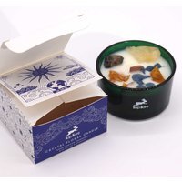 Hop Hare Crystal Magic Flower Candle The Sun - Blue