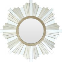 Shayla Grey Wall Mirror - Silver - image 1
