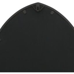 Arcus Window Outdoor Arch Garden Wall Mirror - Black - thumbnail 5