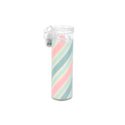 Candy Stripe Bubblegum Tube Candle Retro Seaside Decor  Gift - Multi - thumbnail 2