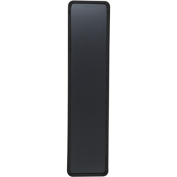 Rectangular Soft-Corner Wall-Mounted Full Length Mirror - Black - thumbnail 5
