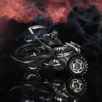 James Ryman You Can't Outrun the Reaper Biker Figurine - 22.5cm
