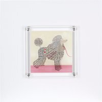 Framed Poodle Wall Art - Assorted