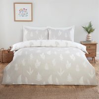 Fern Floral Microfibre Polyester Complete Set With Pillowcase - Multicolor / Single - thumbnail 1