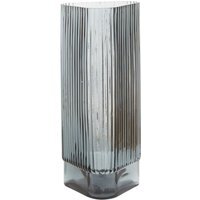 Cabrina Large Blue Glass Vase - Glass 100%