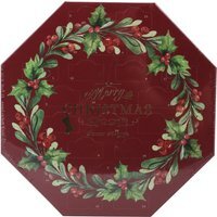 24-Piece Tealight Advent Calendar - Burgundy