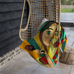 Woman With Chocolate In Hand Blanket - Green - thumbnail 4