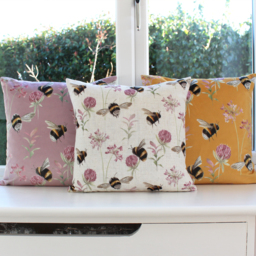Country Bee Garden Bee Garden Cushion - Heather / Feather / 0.9kg - thumbnail 3