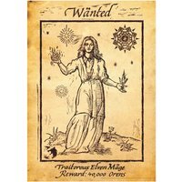 The Witcher Yennefer Limited Edition Art Print - Beige