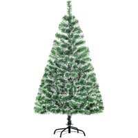 5ft Artificial Christmas Tree With Metal Stand 416 Tips - Green