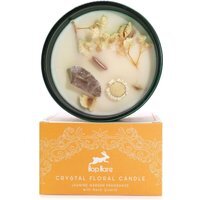 Hop Hare Crystal Magic Flower Candle The Lion - Orange