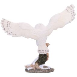 Snowfall Majestic owl in winter scene Ornament - 18cm - thumbnail 4