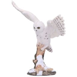 Snowfall Majestic owl in winter scene Ornament - 18cm - thumbnail 5