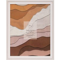 Stepped Frame - Stone / 14 x 11 inch