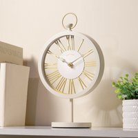 Desk Clock - White