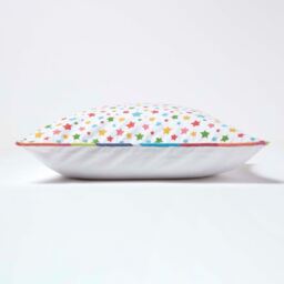 Cotton Multi Colour Stars Cushion Cover - Multi Colour / 45cm - thumbnail 3