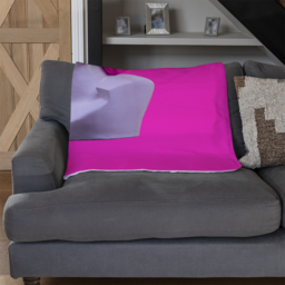 Plaster Statue Of David'S Head In Blue Sunglasses Blanket - Pink - thumbnail 3