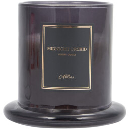 Midnight Orchid Bell Jar Candle - Black - thumbnail 3