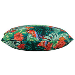 Parrot Print Outdoor Cushion (Set of 2) - Green - thumbnail 3