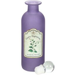 Deadly Nightshade Decorative Glass Potion Bottle - H19cm - thumbnail 4