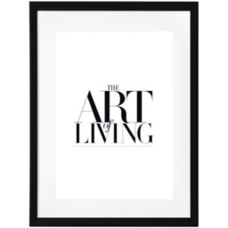 Elegance in every sip wall art framed - Black and white - thumbnail 2