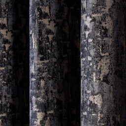 Aster Eyelet Curtain - Charcoal / 229cm - thumbnail 4