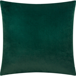 Savoy Stripe Cut Velvet Cushion - Emerald / Feather - thumbnail 3