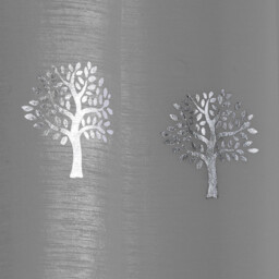 Birch Panel Curtain - Silver / 122cm - thumbnail 3