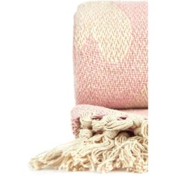 Heart Throw - Blush - thumbnail 2