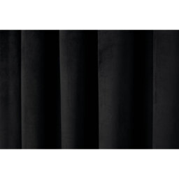 Vermont Velvet Blackout Curtains - Black / 168cm / 137cm - thumbnail 4