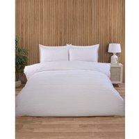Marina Tufted Duvet Set - White / Double - image 1