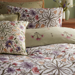 Tilda Floral Duvet Cover Set - Multicolour / Double - thumbnail 2