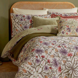 Tilda Floral Duvet Cover Set - Multicolour / Double - thumbnail 3