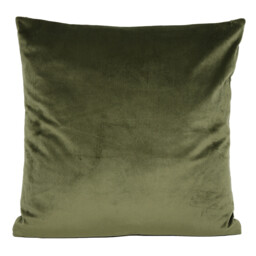 Chenille Boucle Cushion - Green - thumbnail 2