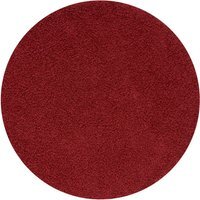 Myshaggy Circle Collection Rug  - Red