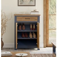 Splash of Blue - Shoe Storage Cupboard With Drawer - Blue