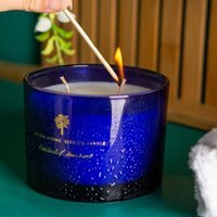 Soy Wax Scented Candles - 350g - Pack of 3 - Patchouli & Rosewood