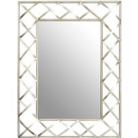 Zariah Large Silver Multi Circle Wall Mirror - Silver - image 1