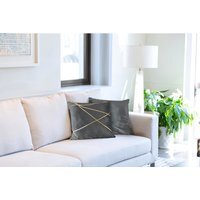 Vancouver Cushion Cover - Grey - thumbnail 1