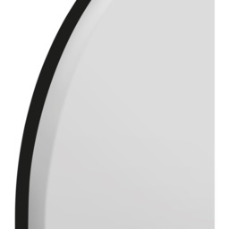MirrorOutlet Arched Modern Venetian Glass Frame Wall Mirror 80cm X 120cm - Clear - thumbnail 3