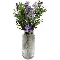 Premium Luxury Glass Vase - White / 31cm / 15cm