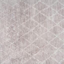Geometric Washable Area Rug - Grey Beige / 240cm x 330cm - thumbnail 5