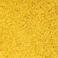 Soft Value Shaggy Living Area Rug - Yellow / 135 x 135cm - image 1